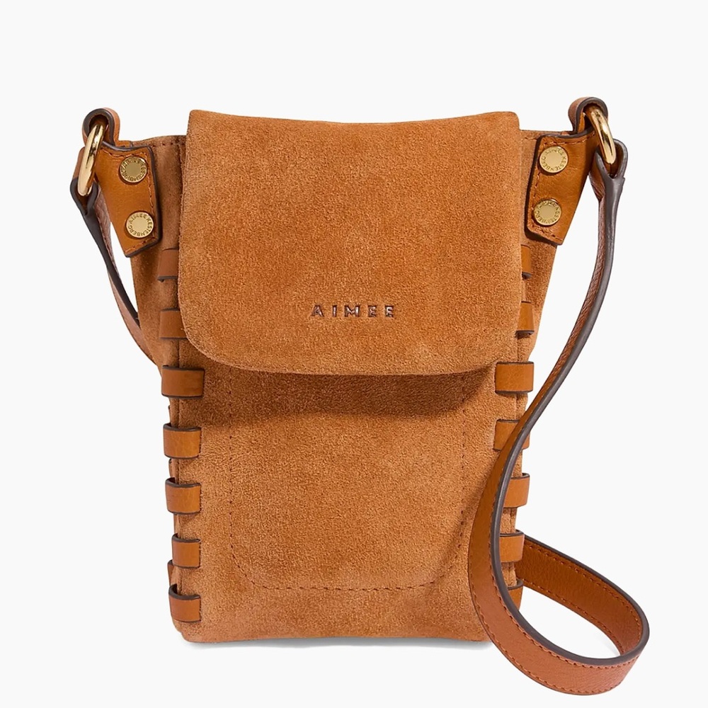 Brand new Aimee Kestenberg Messenger Bag in Rustic Caramel  trendy and classy 🌹 - Picture 12 of 13